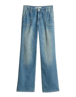 someday - Jeans - Carie utility blau - Gr. - 36
