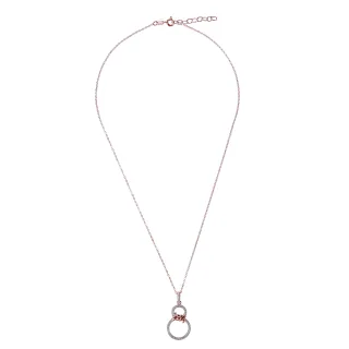 Orphelia 'Aavia' Damen Kette aus 925er Sterlingsilber mit Anhänger - Rose ZH-7422
