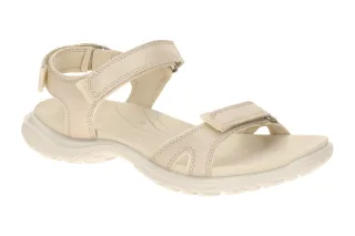 Ecco 85333301009 Offroad Roam Women`s Sandale beige nature Gummisohle Klettve...