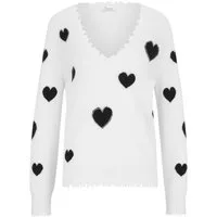Princess goes Hollywood Strickpullover mit Schmucksteinen