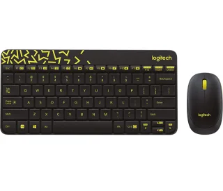 Logitech MK240 Nano Wireless Keyboard and Mouse Combo | 920-008384 | Volle Größe (100%) - Kabellos