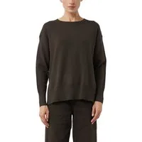 comma Strickpullover mit Rippbündchen