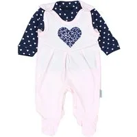 TupTam Strampler TupTam Baby Mädchen Jungen Strampler mit Langarmshirt Aufdruck Spruch