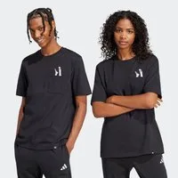 adidas Sportswear T-Shirt LOUNGE SLIDES GRAPHIC POCKET