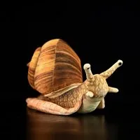 Tinisu Plüschfigur Schnecke Kuscheltier 32 cm – Niedliches Plüschtier Stofftier