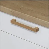 ekengriep Möbelgriff 253, Holzgriff aus Eiche für Küche, IKEA Schrank, Schubladen usw.