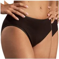 HERMKO Midislip 65031 (Pack, 2er) Jazz-Pant, Sportunterwäsche schnelltrocknend atmungsaktiv basic