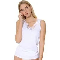 Cotton Prime® Unterhemd mit Spitze in angenehmer Baumwollqualität