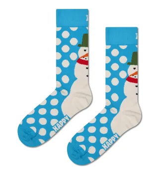 happy socks - Jumbo Snowman Sock Grün - Gr. - 38