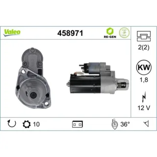 Valeo Anlasser 1,8 kW Mercedes 458971