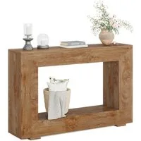 Tribesigns Konsolentisch 120 x 30 x 83.5cm Beistelltisch, Flurtisch, Sofatisch für kleinen Raum