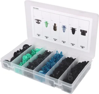 KS Tools Befestigungs-Clip-Satz für Opel, 300-tlg - 420.0600