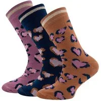 Ewers Socken Socken 3er-Set Leo (3-Paar)