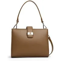 Tommy Hilfiger Satchel TH HERITAGE MINI SATCHEL, Damen Umhängetasche, Tragetasche, Schultertasche mit Logo