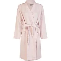 By Louise Kimono Damen Morgenmantel Kimonokragen, Midi, Baumwolle, Kimonokragen, Gürtel, Baumwolle