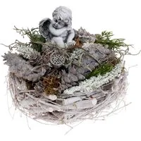 Gestecke Grabschmuck, CreaFlor Home, Höhe 21 cm, Wetterfest