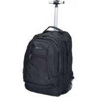 TheTrueC Koffer TheTrueC Rucksack Trolley Black, 2 Rollen Rollen