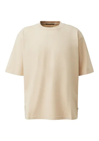 qs - T-Shirt beige - Gr. - L