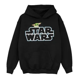 Star Wars - "The Mandalorian The Child" Kapuzenpullover für Mädchen (Schwarz)