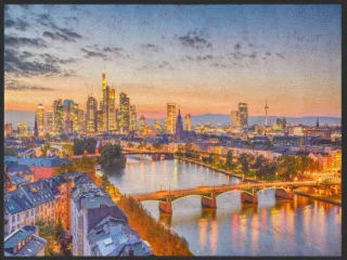 Fussmatte Frankfurt 4982 | Größe: 60 cm x 45 cm