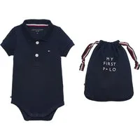 Tommy Hilfiger Kurzarmbody POLO BODY GIFTPACK (Set, 2-tlg) für Babys, mit Geschenkbeutel