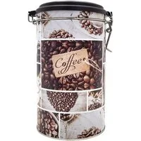BURI Kaffeedose Vakuum Kaffeedose Metall Kaffeebox Kaffeebehälter Kaffeespender Kaffee, Metall
