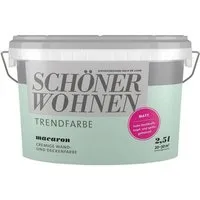 SCHÖNER WOHNEN FARBE Wandfarbe SW Trend Wandfarbe matt 2,5L macaron 6509