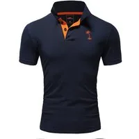 behype Poloshirt PALMSON mit kontrastfarbigen Details