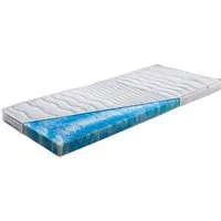 MeineMatratze24, Topper Aquasoft Gelschaum Maxi, 10 cm hoch, Gelschaum, Optimale Druckentlastung und besonders hygienisch