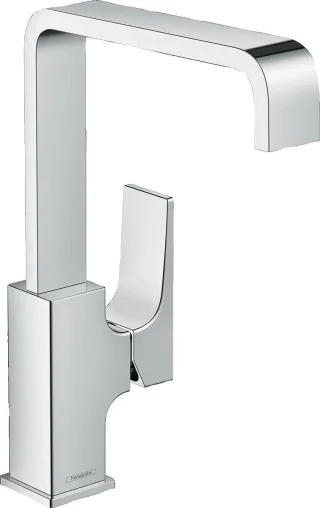 Hansgrohe Waschtischmischer 230 Metropol chrom Schwenkauslauf mit Push-Open Ablaufg., 32511000 , 325 32511000