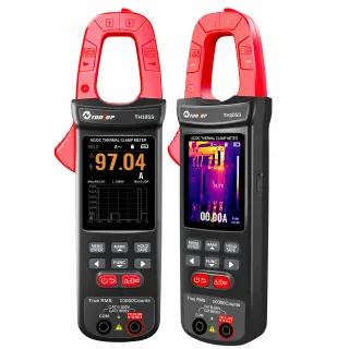 AV TOOLTOP TH105S Thermal Imaging Clamp Meter 256 x 192 IR Resolution 1000V 600A True RMS Type-C