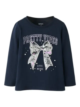NAME IT - NMFBETUA LS TOP BOX Navy Blazer - Gr. - 116
