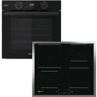 BAUKNECHT Backofen-Set BAKO 780 Steam IND BL, mit 1-fach-Teleskopauszug, Hydrolyse, GentleSteam – für ein saftiges Inneres und ein knuspriges Äußeres