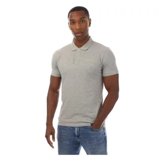 Aquascutum - Poloshirt für Herren, Regulär, kurzärmlig (Hellgrau meliert)