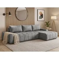 Beautysofa Ecksofa COSTA mit Schlaffunktion & Bettkasten, modernes Design