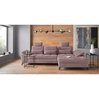 OTTO home Ecksofa Costello L-Form, B: 301cm, Sitztiefen & Armteilverstellung, Federkern, 3 Nierenkissen, mit Schlaffunktion & Bettkasten