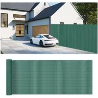Ferghana Sichtschutzzaunmatten PVC Sichtschutzmatte Blickdicht, (Sichtschutzzaun für Garten Balkon Terrasse, UV-Schutz Witterungsbeständig Kürzbar Sichtschutz), Privatsphäre Schutz für Außenbereich