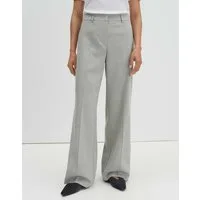 someday Stoffhose Catsby texture Weite Passform mit Bügelfalten und elastischem Bund