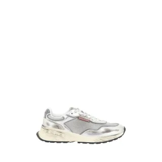 Dsquared² Weiße Kalbsleder Bos Taurus Sneakers
