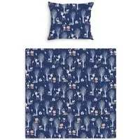 Amilian Babybettwäsche Kinderwagenset - 2tlg. Kinderbettwäsche - 80x80cm + 35x40cm, 100% Baumwolle, 2 teilig, Bettwäscheset für Kinderwagen, Wiege, Babybett - Baby Bettwäsche