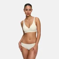CREAMY Slip Slip mit Spitze, 3er Pack-Weiß-S