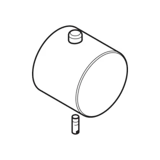 hansgrohe Griff Axor Steel Thermostat 35391800