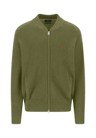 FYNCH-HATTON - Cardigan College, Struc, Supersoft moss - Gr. - S
