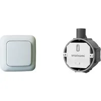 smartwares Licht-Funksteuerung, für Wohnzimmer, Schlafzimmer, Küche, Kinderzimmer, Innen-Räume, Smart Home Funk-Schalter Set Einbauschalter & Wand-Taster