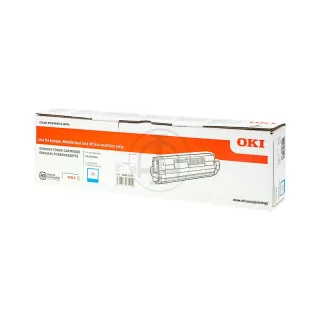Original 46861307 OKI C8xx Toner cyan 10.000