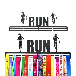 40cm Metal Steel Sport Medal Holder Hanger Display Rack Ideal Swim Run Triathlon Decorations