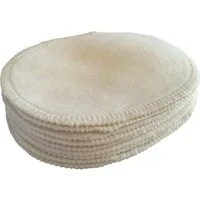 DUKAL BH-Stilleinlagen Stilleinlagen waschbar, 100% Baumwolle, 5-St., Zweilagig, aus hochwertigem Kalmuck-Molton, Made in Germany