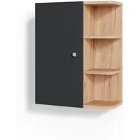 Vicco Hängeschrank Fynn, Anthrazit/Goldkraft Eiche, 47.2 x 59.2 cm (1-St)