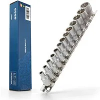 HASKYY Steckschlüssel Multiprofil Steckschlüssel Satz 13-tlg 4-14 mm 5/32"-1/2" zoll