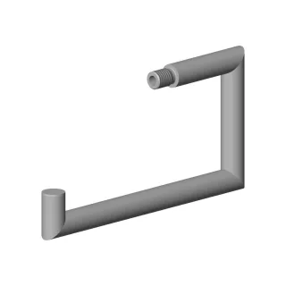Dornbracht Halter Ersatzteile 90282262600 150 x 80 x 13 mm Schwarz matt 90282262600-33